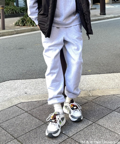 CPCM（シーピーシーエム）の「YALE裏起毛スウェットパンツ（スウェットパンツ・メンズ・ネイビー/グレー・FREE）」の4枚目の写真