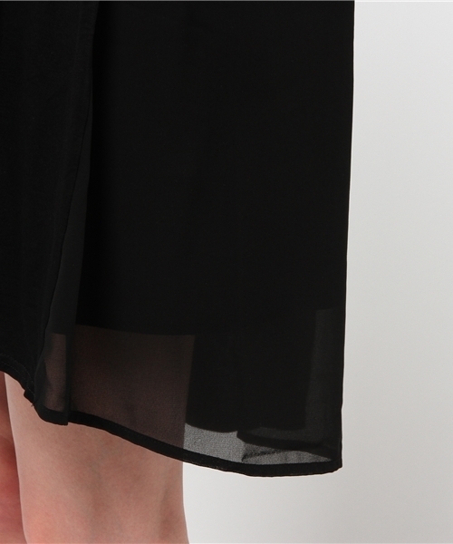 mystic（ミスティック）の「サイドシフォン半袖OP（ワンピース・レディース・オフホワイト/グレー/ブラック・ﾌﾘ-）」の10枚目の写真