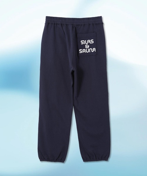 SILAS(サイラス)の「SAUNA SWEAT PANTS(スウェットパンツ・メンズ・ブラック/ライトブルー/ネイビー・M/L/XL)」の3枚目の写真