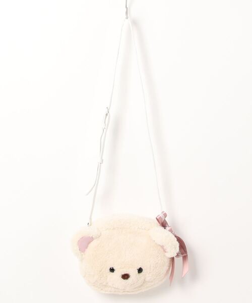 Honey Cinnamon（ハニーシナモン）の「シナモンくんもこもこポシェット（ショルダーバッグ・レディース・ブラウン/ホワイト・FREE）」の13枚目の写真