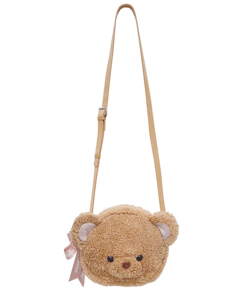 Honey Cinnamon（ハニーシナモン）の「シナモンくんもこもこポシェット（ショルダーバッグ・レディース・ブラウン/ホワイト・FREE）」の21枚目の写真