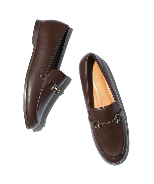 Juze(ジュゼ)の「【晴雨兼用】【HARUTAコラボ】リサイクルレザービットローファー(ローファー・レディース・ブラック/オフホワイト/ブラウン/イエロー/ベージュ系その他2/ブラック系その他・22.5cm/23.0cm/23.5cm/24.0cm/24.5cm/25.0cm)」の17枚目の写真