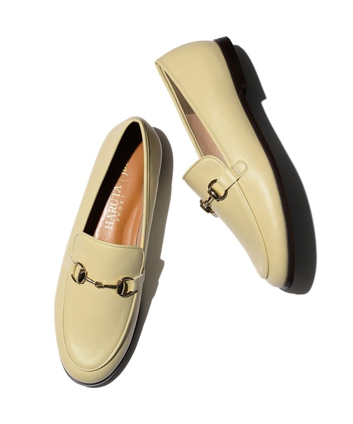 Juze(ジュゼ)の「【晴雨兼用】【HARUTAコラボ】リサイクルレザービットローファー(ローファー・レディース・ブラック/オフホワイト/ブラウン/イエロー/ベージュ系その他2/ブラック系その他・22.5cm/23.0cm/23.5cm/24.0cm/24.5cm/25.0cm)」の18枚目の写真