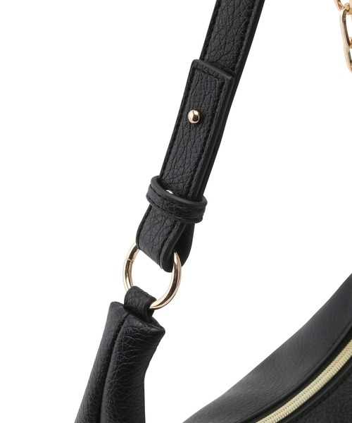 ROPE' PICNIC(ロペピクニック)の「2WAY/ラウンドシェイプワンショルダーチェーンバッグ(ショルダーバッグ・レディース・ブルー/ベージュ系その他/ブラック・FREE)」の11枚目の写真