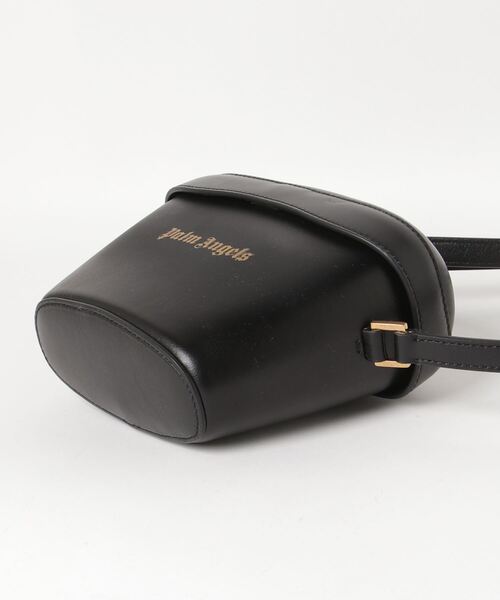 Palm Angels（パームエンジェルス）の「【PALM ANGELS】LEATHER PADLOCK（ショルダーバッグ・レディース・ブラック×ブラック・ONE SIZE）」の6枚目の写真