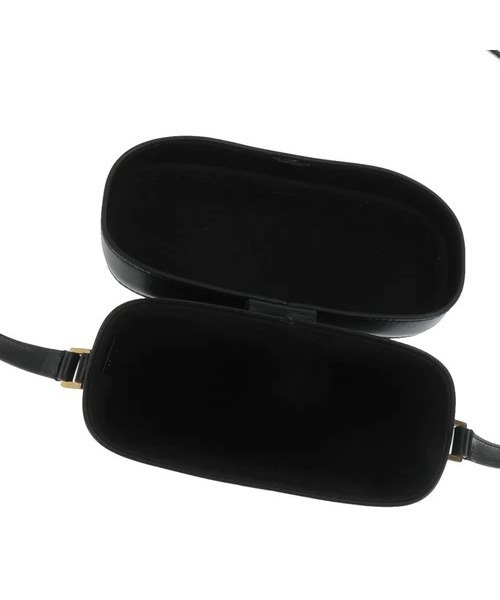 Palm Angels（パームエンジェルス）の「【PALM ANGELS】LEATHER PADLOCK（ショルダーバッグ・レディース・ブラック×ブラック・ONE SIZE）」の4枚目の写真