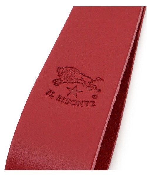 IL BISONTE（イルビゾンテ）の「IL BISONTE / ORIGINAL LEATHER / キーリング（キーホルダー・レディース・オレンジ/ブラック/ライトブラウン/レンガ/レッド/ホワイト/ネイビー/オリーブ/ダークブラウン/グリーン/グレー/ナチュラル・FREE）」の14枚目の写真