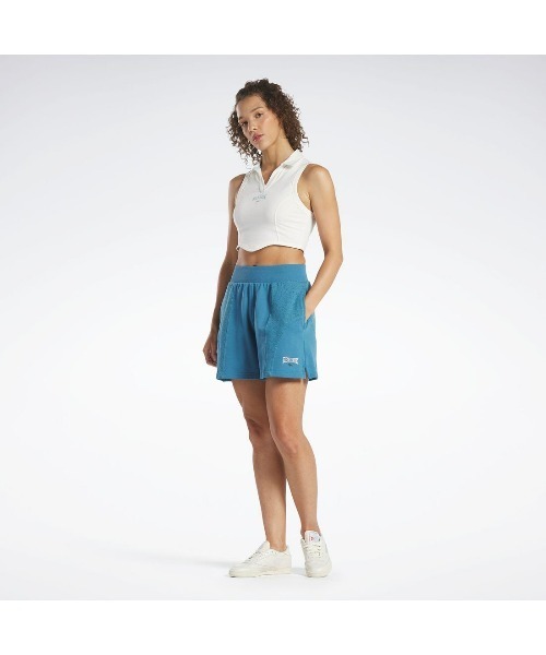 Reebok(リーボック)の「バーシティ タンクトップ / VARSITY TANK(タンクトップ・レディース・ホワイト/ブルー・LARGE/MEDIUM/SMALL/X-LARGE)」の8枚目の写真