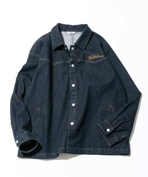 URBAN RESEARCH Sonny Label（アーバンリサーチサニーレーベル）の「『別注』ELY×Sonny Label　ウエスタンジャケット（デニムジャケット・メンズ・ライトインディゴブルー/ワンウォッシュ・LARGE/MEDIUM）」の2枚目の写真