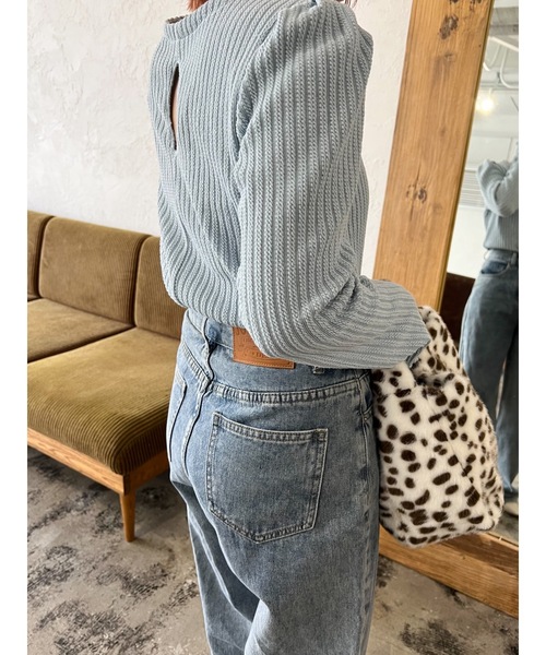 JUMELLE(ジュメロ)の「【爆盛れ売り上げ枚数2500枚突破】【サイズ豊富】JMストレートデニム(デニムパンツ・レディース・ブラック/ブルー・SMALL/MEDIUM/LARGE)」の18枚目の写真