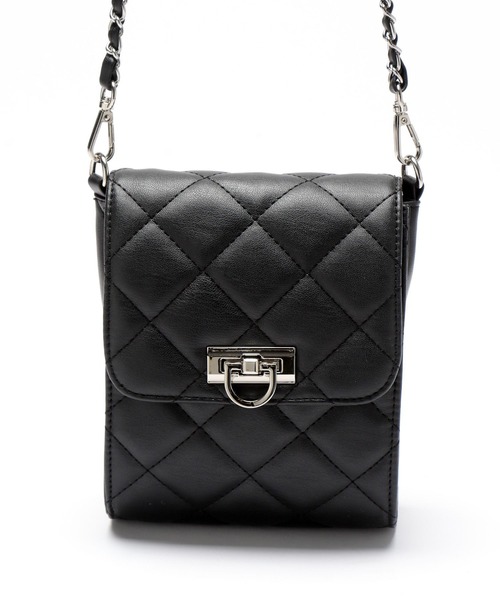 PAGEBOY（ページボーイ）の「キルトコンビショルダーBAG（ショルダーバッグ・レディース・ブラック/オフホワイト・FREE）」の17枚目の写真