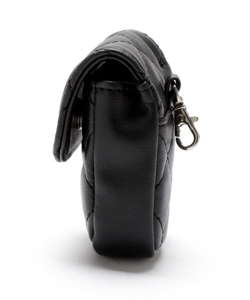 PAGEBOY（ページボーイ）の「キルトコンビショルダーBAG（ショルダーバッグ・レディース・ブラック/オフホワイト・FREE）」の6枚目の写真