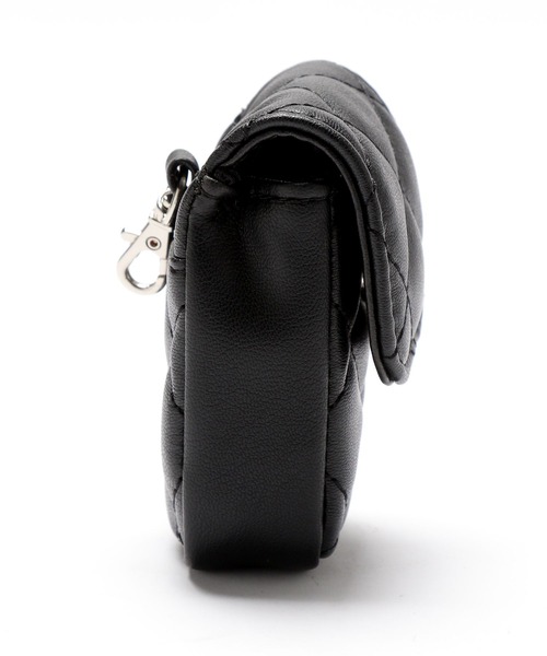 PAGEBOY（ページボーイ）の「キルトコンビショルダーBAG（ショルダーバッグ・レディース・ブラック/オフホワイト・FREE）」の7枚目の写真