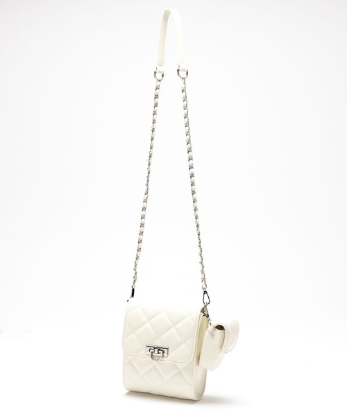 PAGEBOY（ページボーイ）の「キルトコンビショルダーBAG（ショルダーバッグ・レディース・ブラック/オフホワイト・FREE）」の15枚目の写真