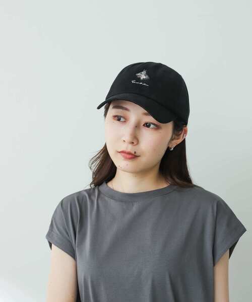 SENSE OF PLACE by URBAN RESEARCH（センスオブプレイスバイアーバンリサーチ）の「『ユニセックス』ツイルロゴシシュウキャップ（キャップ・メンズ・ブラック/ネイビー・ONE）」の7枚目の写真