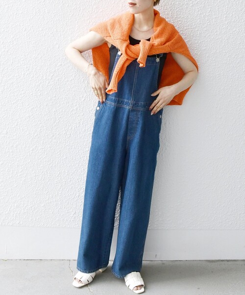 SHIPS any（シップス エニィ）の「SHIPS any:〈洗濯機可能〉テレコ タンクトップ 23SS（タンクトップ・レディース・イエロー/ブラック/その他/ホワイト・ONE SIZE）」の15枚目の写真