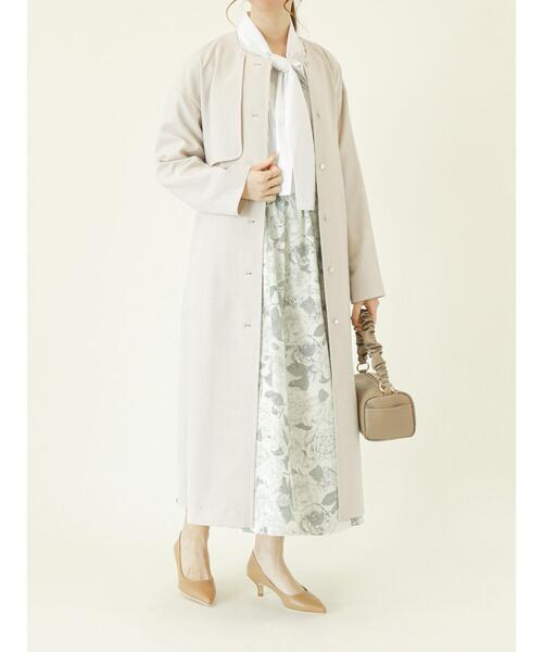 Te chichi(テチチ)の「ハシゴレースボウタイシャツブラウス(シャツ/ブラウス・レディース・ブルー/ブラック/オフホワイト・フリ-)」の7枚目の写真