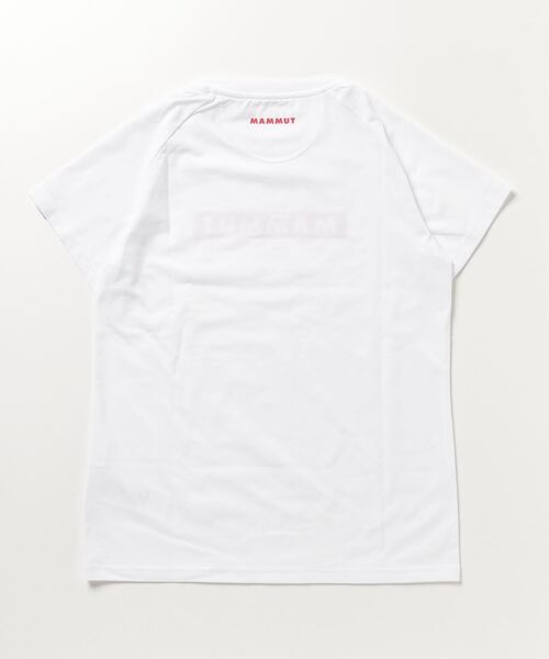 Mammut(マムート)の「QD ロゴ プリント Tシャツ AF ウィメン / QD Logo Print T-Shirt AF Women / 速乾(Tシャツ/カットソー・レディース・ホワイト/ブラック・SMALL/LARGE/MEDIUM)」の3枚目の写真