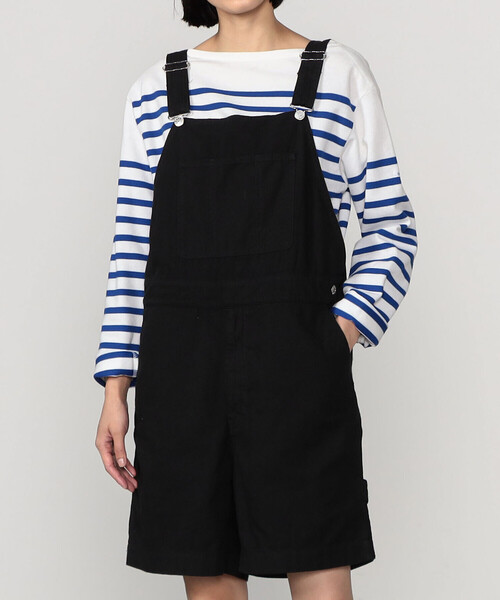 SERGE de bleu（サージ）の「SERGE de bleu | ショーツ サロペット WOMEN（サロペット/オーバーオール・レディース・ブラック・38）」の10枚目の写真