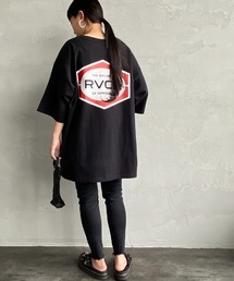 [RVCA/ルーカ] INDUSTRIAL バックプリントTシャツ