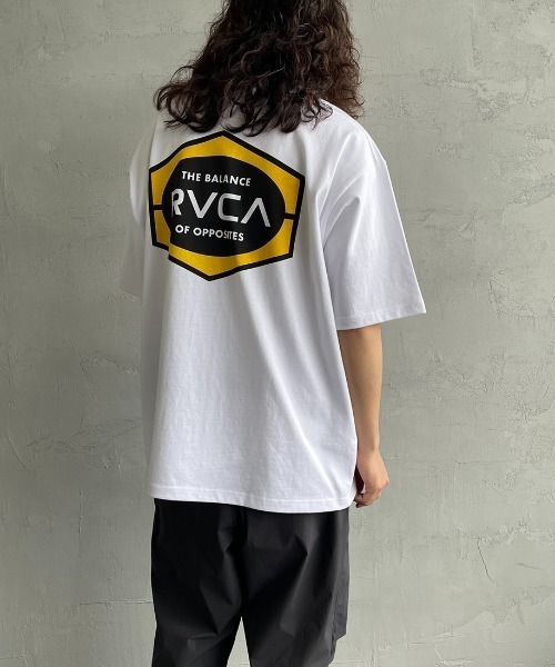 RVCA（ルーカ）の「[RVCA/ルーカ] INDUSTRIAL バックプリントTシャツ（Tシャツ/カットソー・レディース・ホワイト/ブラック・M/L/XL）」の22枚目の写真
