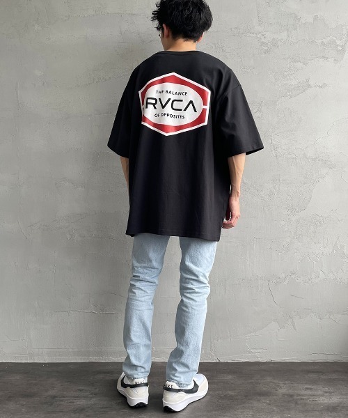 RVCA（ルーカ）の「[RVCA/ルーカ] INDUSTRIAL バックプリントTシャツ（Tシャツ/カットソー・レディース・ホワイト/ブラック・M/L/XL）」の9枚目の写真