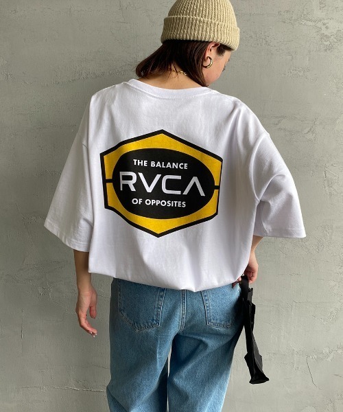 RVCA（ルーカ）の「[RVCA/ルーカ] INDUSTRIAL バックプリントTシャツ（Tシャツ/カットソー・レディース・ホワイト/ブラック・M/L/XL）」の15枚目の写真