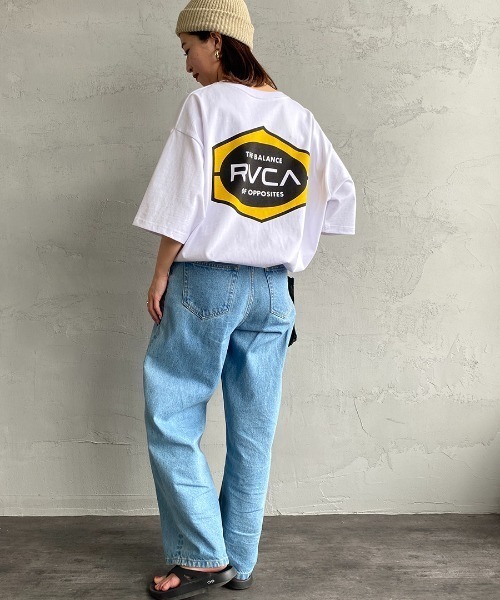 RVCA（ルーカ）の「[RVCA/ルーカ] INDUSTRIAL バックプリントTシャツ（Tシャツ/カットソー・レディース・ホワイト/ブラック・M/L/XL）」の21枚目の写真