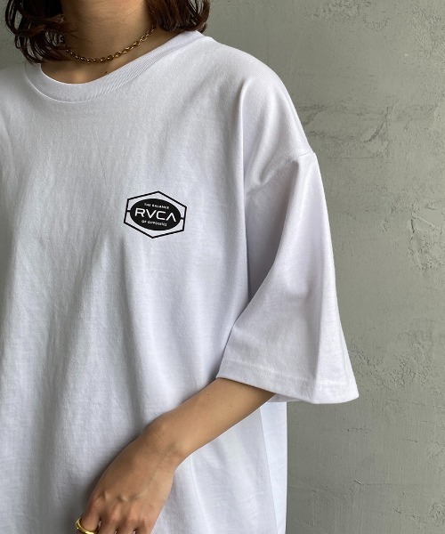 RVCA（ルーカ）の「[RVCA/ルーカ] INDUSTRIAL バックプリントTシャツ（Tシャツ/カットソー・レディース・ホワイト/ブラック・M/L/XL）」の10枚目の写真