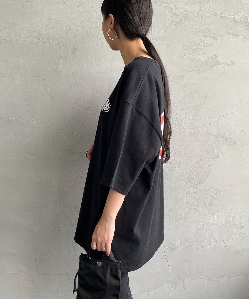 RVCA（ルーカ）の「[RVCA/ルーカ] INDUSTRIAL バックプリントTシャツ（Tシャツ/カットソー・レディース・ホワイト/ブラック・M/L/XL）」の12枚目の写真