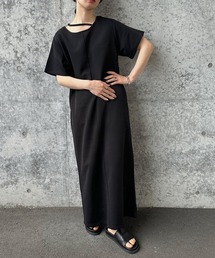 select MOCA by son | ネックレイヤードリラックスワンピース(ワンピース)