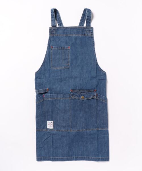 salle de bal（サルデバル）の「FABORI / ファボリ デニム エプロン ショート丈 DENIM APRONSHORT MCI