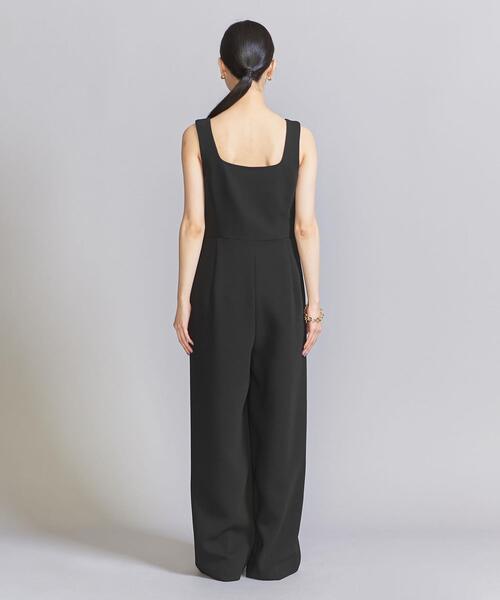 BEAUTY&YOUTH UNITED ARROWS(ビューティーアンドユースユナイテッドアローズ)の「ダブルクロス オールインワン(つなぎ/オールインワン・レディース・ブラック/ダークグレー・S/M)」の5枚目の写真