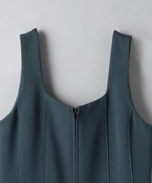 BEAUTY&YOUTH UNITED ARROWS(ビューティーアンドユースユナイテッドアローズ)の「ダブルクロス オールインワン(つなぎ/オールインワン・レディース・ブラック/ダークグレー・S/M)」の12枚目の写真