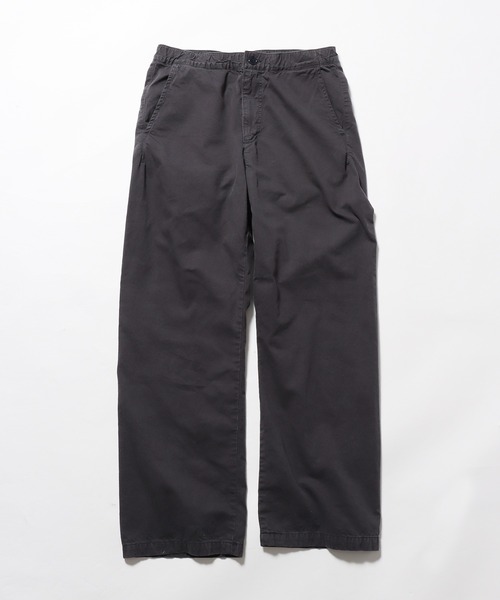 REMI RELIEF（レミレリーフ）の「REMI RELIEF/レミレリーフ ネップツイルイージーパンツ ストレートパンツ（チノパンツ・メンズ・ブラック/カーキ/オフホワイト・L/XL/M）」の18枚目の写真