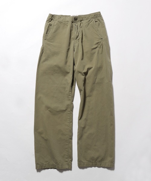 REMI RELIEF（レミレリーフ）の「REMI RELIEF/レミレリーフ ネップツイルイージーパンツ ストレートパンツ（チノパンツ・メンズ・ブラック/カーキ/オフホワイト・L/XL/M）」の21枚目の写真