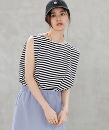 ショルダータックノースリーブ 163547