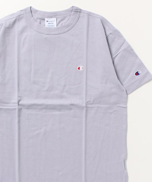 Champion（チャンピオン）の「2026SS Champion/チャンピオン USAコットン ワンポイントロゴ刺繍 無地 半袖Tシャツ レディース メンズ（Tシャツ/カットソー・メンズ・ブラック/ダークグリーン/グレー/ネイビー/ラベンダー/オートミール/ホワイト/ブルー/イエロー/サンドベージュ/グリーン/グレイッシュブルー/レンガ/クリーム/サックスブルー/ベージュ/オリーブドラブ/スカイブルー/オレンジ/セージグリーン/サファリグリーン・L/XL/M）」の18枚目の写真