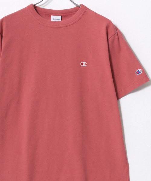 Champion（チャンピオン）の「2026SS Champion/チャンピオン USAコットン ワンポイントロゴ刺繍 無地 半袖Tシャツ レディース メンズ（Tシャツ/カットソー・メンズ・ブラック/ダークグリーン/グレー/ネイビー/ラベンダー/オートミール/ホワイト/ブルー/イエロー/サンドベージュ/グリーン/グレイッシュブルー/レンガ/クリーム/サックスブルー/ベージュ/オリーブドラブ/スカイブルー/オレンジ/セージグリーン/サファリグリーン・L/XL/M）」の20枚目の写真
