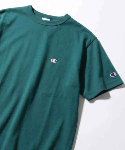 Champion（チャンピオン）の「2026SS Champion/チャンピオン USAコットン ワンポイントロゴ刺繍 無地 半袖Tシャツ レディース メンズ（Tシャツ/カットソー・メンズ・ブラック/ダークグリーン/グレー/ネイビー/ラベンダー/オートミール/ホワイト/ブルー/イエロー/サンドベージュ/グリーン/グレイッシュブルー/レンガ/クリーム/サックスブルー/ベージュ/オリーブドラブ/スカイブルー/オレンジ/セージグリーン/サファリグリーン・L/XL/M）」の11枚目の写真