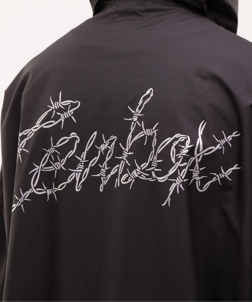 TENBOX(テンボックス)の「MANASTASH×TENBOX(マナスタッシュ×テンボックス) レインコート(レインコート/ポンチョ・メンズ・ブラック・L/M)」の15枚目の写真