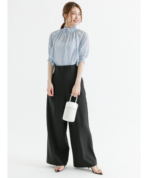 Te chichi（テチチ）の「Tストラップポインテッドヒールサンダル（サンダル・レディース・パープル/ゴールド/ブラック・38/37）」の7枚目の写真