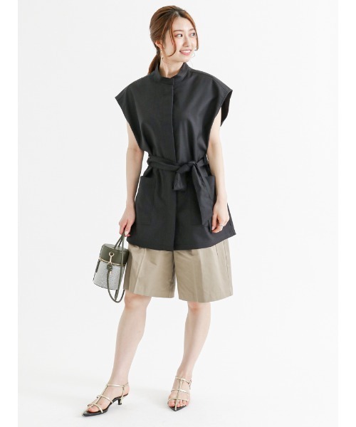 Te chichi（テチチ）の「Tストラップポインテッドヒールサンダル（サンダル・レディース・パープル/ゴールド/ブラック・38/37）」の6枚目の写真