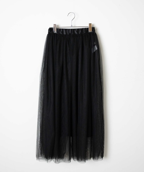WEGO(ウィゴー)の「WEGO/【一部店限定】2wayボリュームチュールスカート(スカート・レディース・オフホワイト/ブラック・FREE)」の17枚目の写真