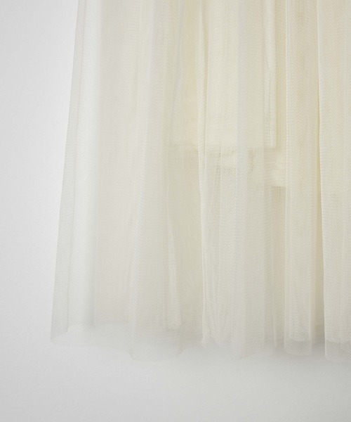 WEGO(ウィゴー)の「WEGO/【一部店限定】2wayボリュームチュールスカート(スカート・レディース・オフホワイト/ブラック・FREE)」の20枚目の写真