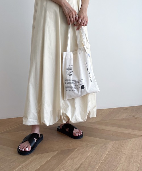 CANAL JEAN（キャナルジーン）の「arc(アーク) トートバッグ（トートバッグ・レディース・ホワイト・ONE SIZE）」の5枚目の写真