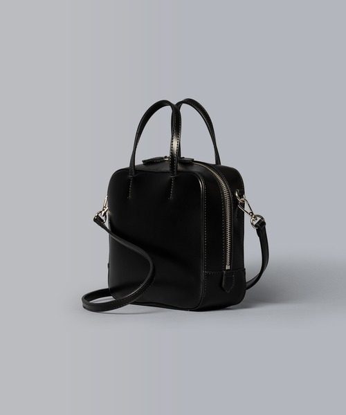 YAHKI（ヤーキ）の「【 YAHKI / ヤーキ 】W FACE / レザー2way ショルダーバッグ（ショルダーバッグ・レディース・ブラック/ブルー/カーキ・FREE）」の6枚目の写真