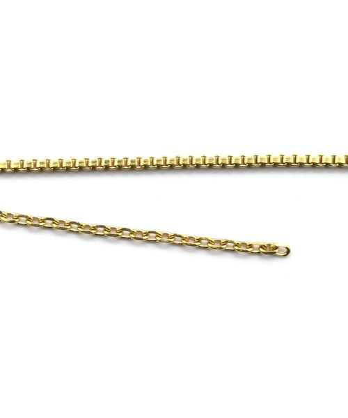 LHME(エルエイチエムイー)の「LHME チェーンドロップパールピアス/サージカルステンレス316L(金属アレルギー対応)(ピアス(両耳用)・レディース・シルバー/ゴールド・ONE SIZE)」の9枚目の写真