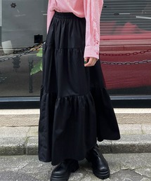SPINNS | ティアードロングスカート(スカート)