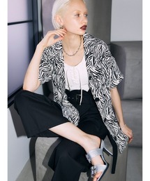 ENVYM | サイドスリットオーバーシャツ(シャツ/ブラウス)